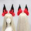 Plush Fox Demon Ears Headband - Cosplay & Performance Accessory