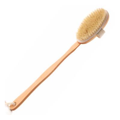 Escova de Banho Destacável de Cabelo Macio com Cabo Longo Adulto Limpeza das Costas Esfregão para as Costas