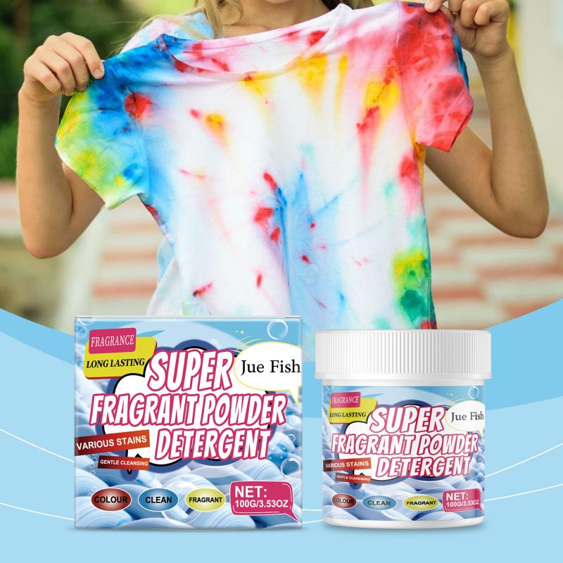 Super Cleaning Laundry Powder Deep Stain Remover Low Foam Easy Rinse Lasting Fragrance Detergent for Everyday Clothes Washing