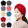 Girls Knitted Croceht Beanies Ladies Turban Twist Headwrap Hat Head Wrap Caps Women Felt Hat