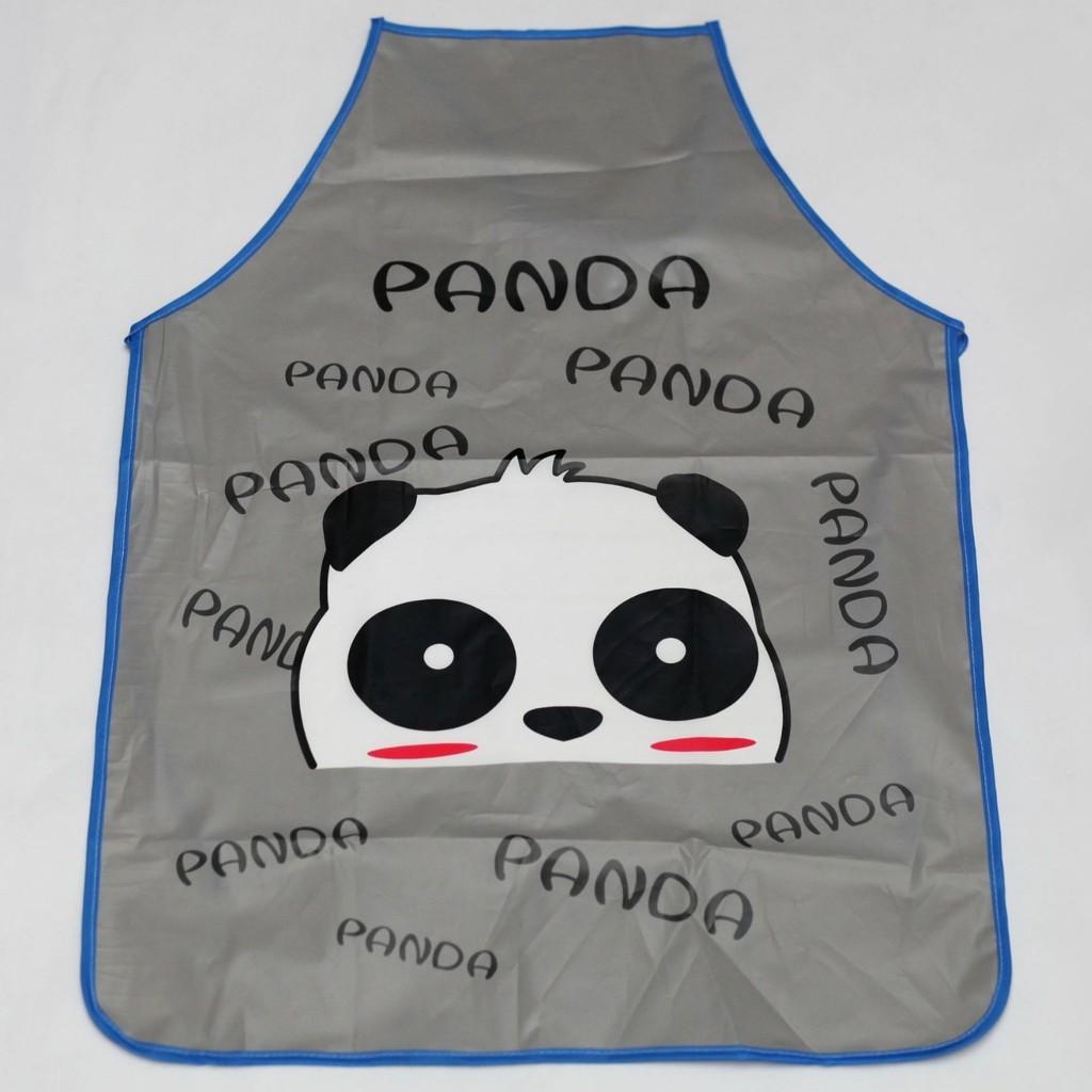 Rabbit Panda Half Body Apron Kitchen Oil Proof Water Stain Resistant Sleeveless