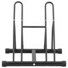 Self-standing Floor Bike Rack for 2 Bikes Steel