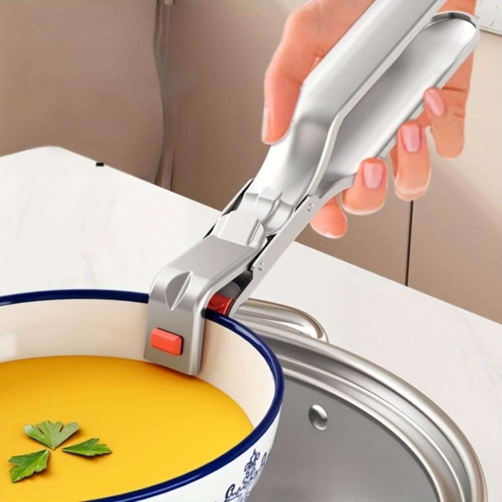 Stainless Steel Anti-scalding Clip, Kitchen Bowl Clip, Steamer Clip, Plate Anti-scalding Clip, Oven Dish Clip, Dish Clip, Cooking Pliers