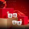 Nezha Themed Ceramic Tea Cup Gift Set