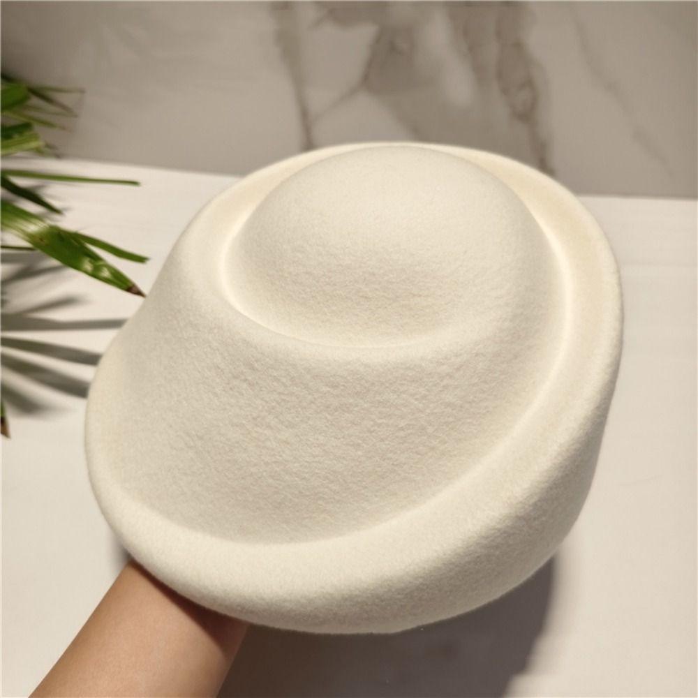 Hepburn Style Beret Hat Elegant Fedora Hat Fashion Fascinators Hats  Fashion Show