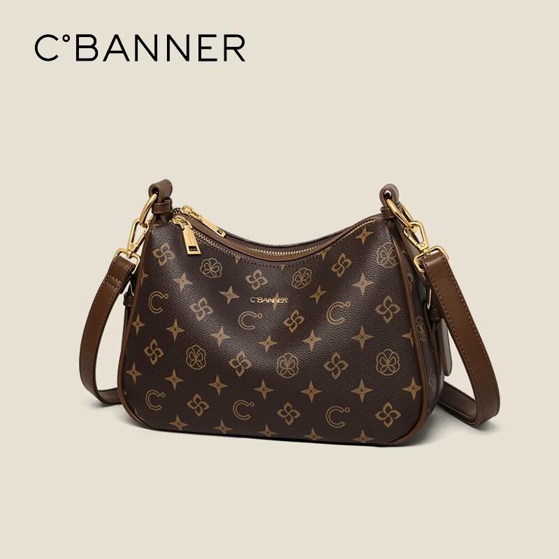 C.BANNER Women s Retro Printed Shoulder Bag