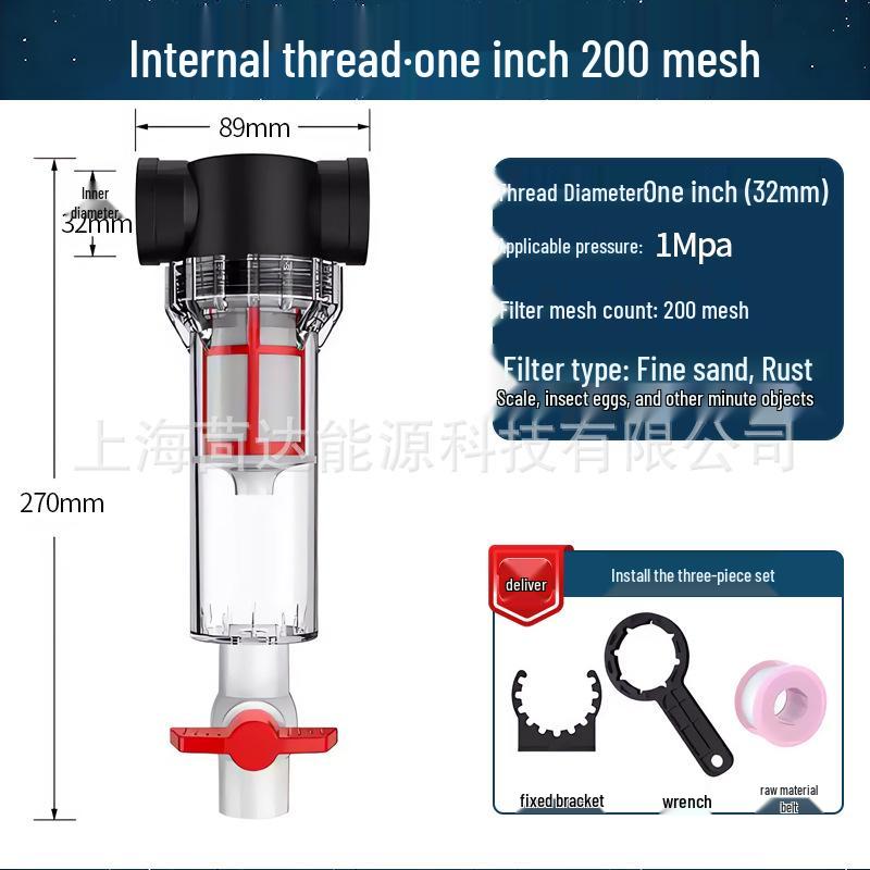 Aquarium Auto-Reinigungs-Fischabfallfilter mit selbstentleerendem Sand-Vorfilter