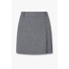 26 S S Women S Berry Side pleatS Skirt