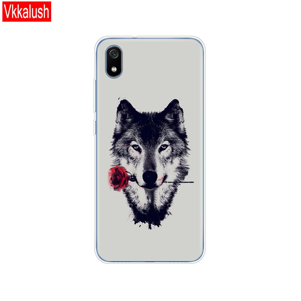 Silicon Case For Xiaomi Redmi 7a Cases Full Protection Soft Tpu Back Cover For Redmi 7 A Bumper Phone Shell Bag Coque