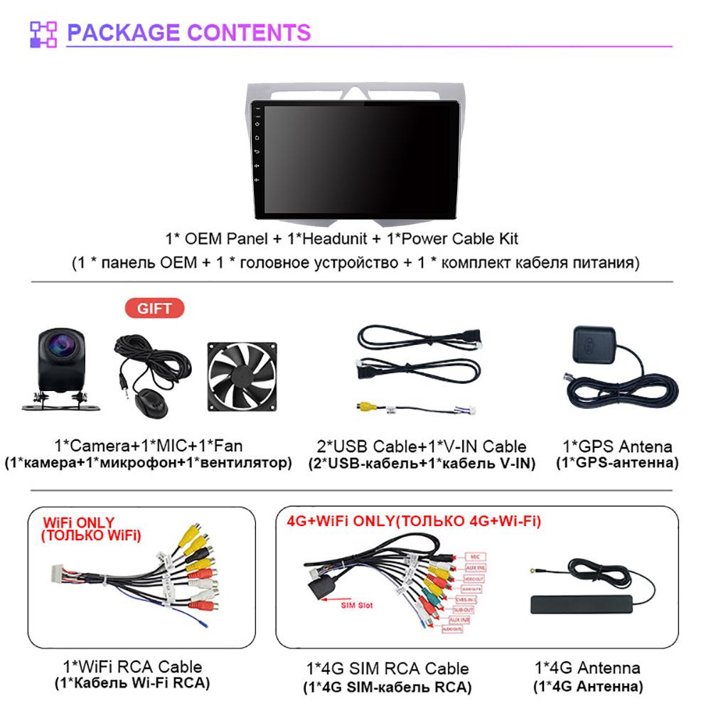 Android 16 Carplay Auto for Kia Morning Picanto 2007 - 2010 BT Video Car Radio DAB+ Multimedia Plug and Play Navigation WIFI+4G