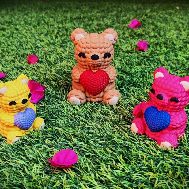 Creative Bear Silicone Candle Mold Flexible Silicone Bear Shape Mold for Easy Demolding Handcrafts and DIY Projects