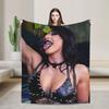 Warm BlanketKids Picnic Rhea Ripley Throw Blanket Flannel Bedspread For Home Decor Funny Sofa Bed Cover