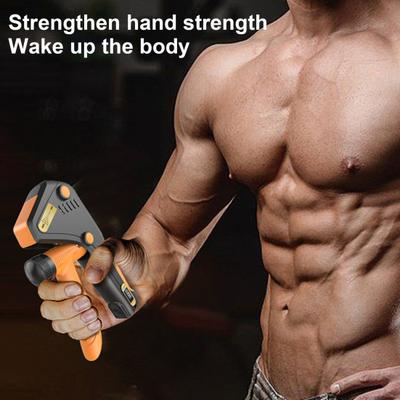 Grip Strength Trainer with Counter 10-120KG Adjustable Men Women Forearm Exerciser Hand Grip Power Strengthener Developer Fitness Equipment
