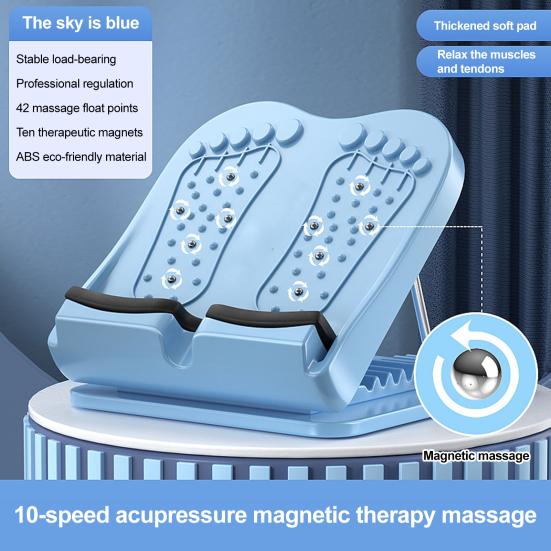 Calf Stretcher Slant Board 10 Levels Adjustable Foot Massage Physical Therapy Incline Board Men Women Ankle Mobility Training Workout Wedge
