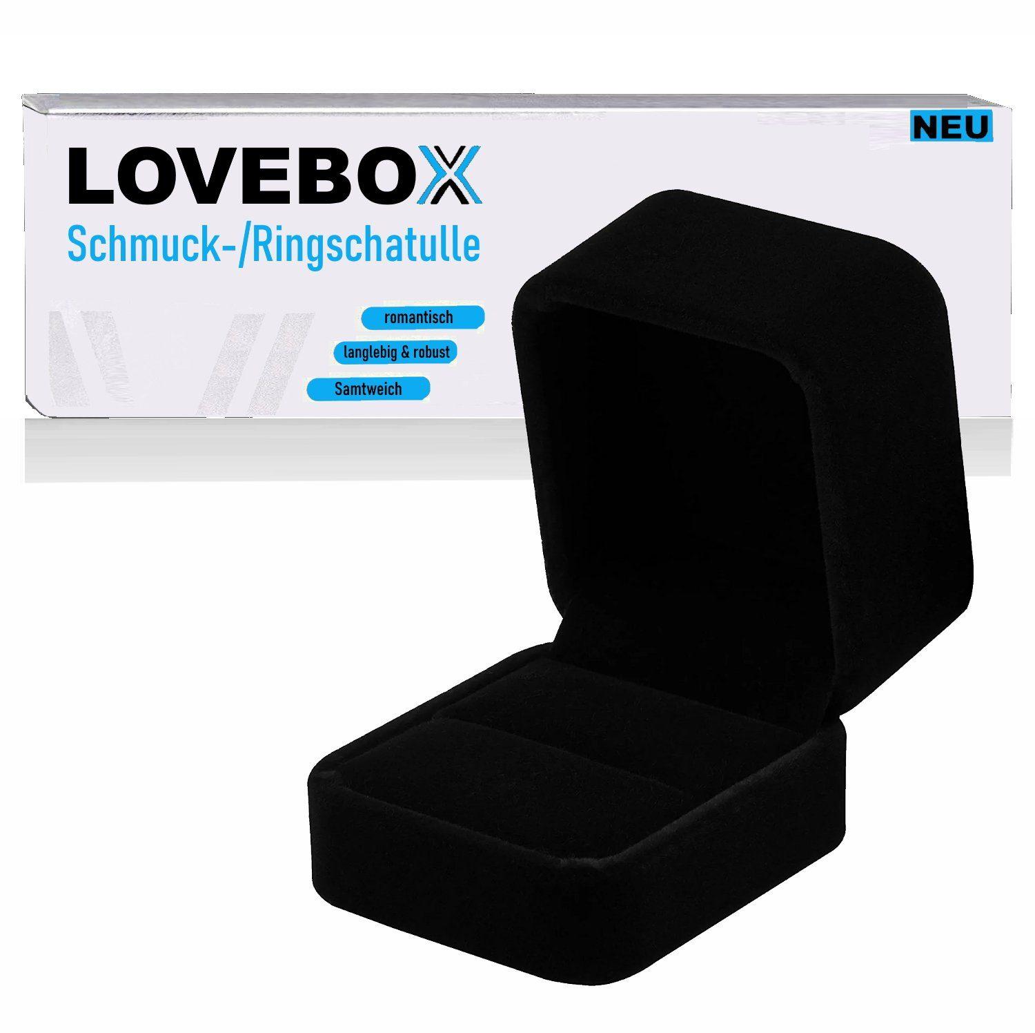 

LOVEBOX Кільце-скринька Кільце-бокс Кільце-футляр Оксамитова Кільце-коробка Ювелірна Подарункова Коробка