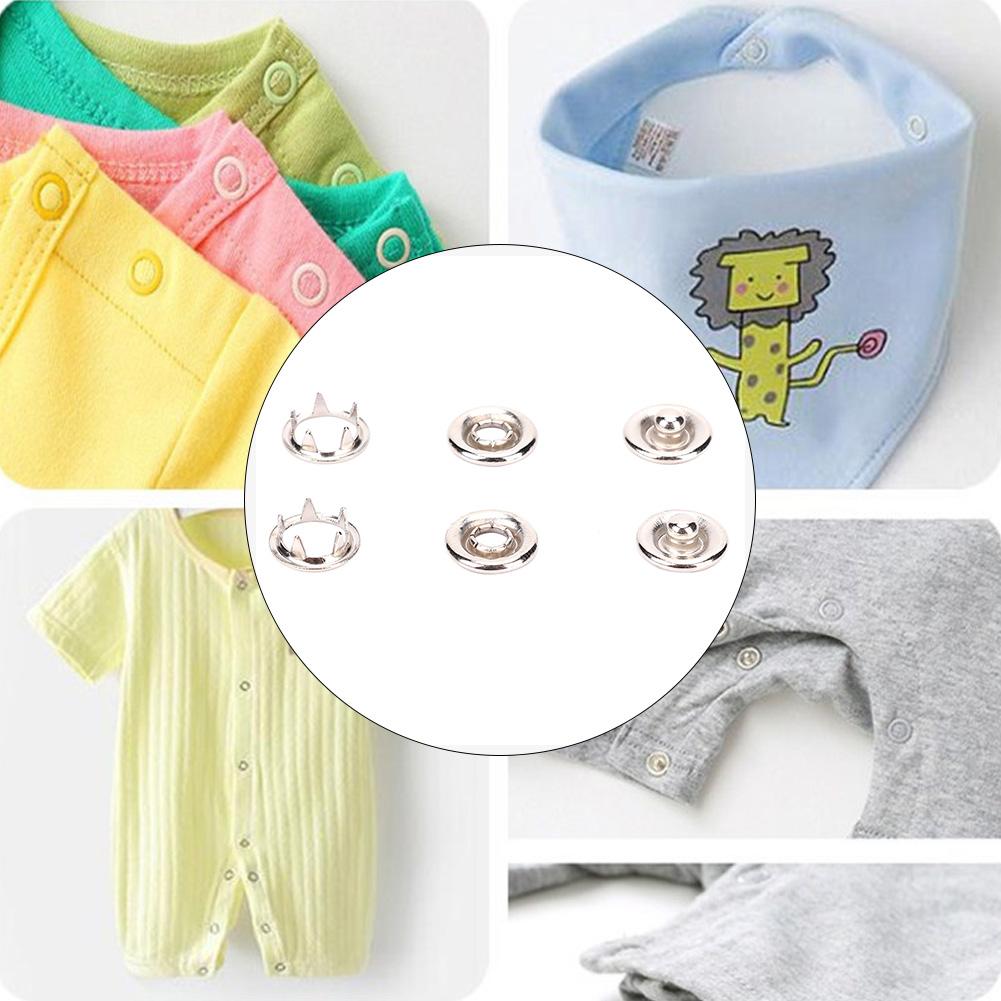 50 Pcs Hollow Button Environmental Friendly Non Toxic Infant Button Clothing Accessory(11mm)