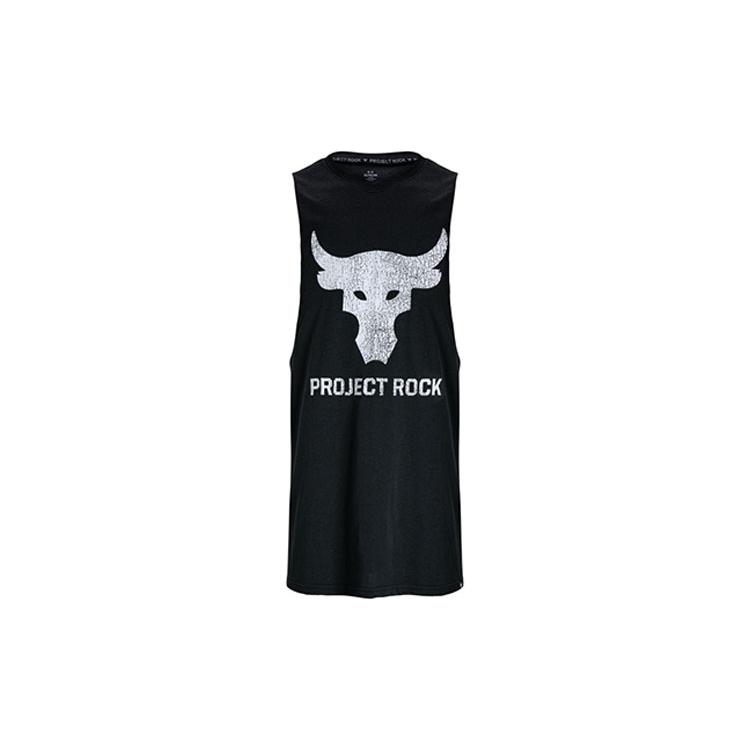 Майка Under Armour Project Rock Brahma Bull Черная 1373787-004 XXL