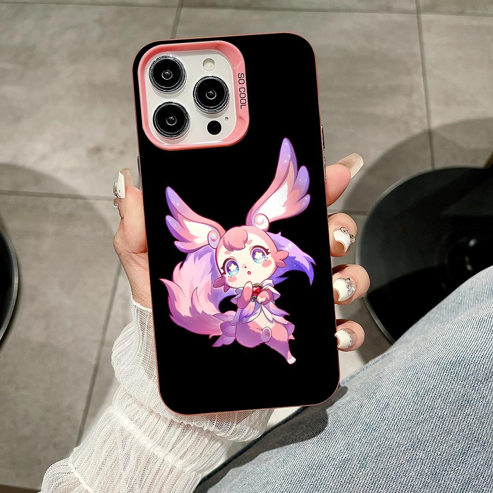 HSR Mem Pink Translucent Mobile Phone Case for iPhone 17 16 15 14 13 12 11 X XR XS Air Pro Max Plus Colorful Cover