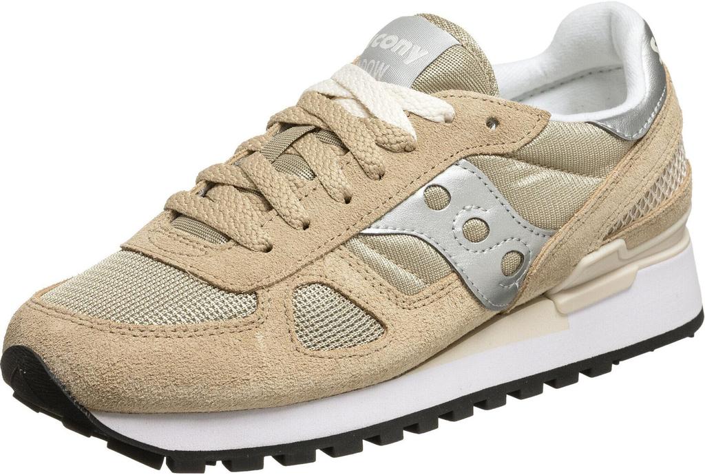 Women's Saucony Shadow Original Sneakers In Tan/silver