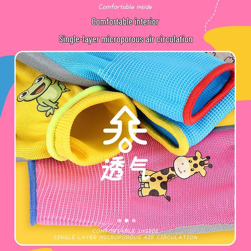 Children's Durable Nitrile Gardening Gloves for Safety and Non-Slip Grip