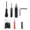 1Set Car Motorcycle Tire Repair Plugger Tools Tire Wheel Repair Kit Puncture Mushroom Plug Probe Nozzle For Cars Motorcycles