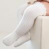 1 Pair Baby Long Knee-High Socks for Spring & Fall Soft Skin-Friendly Cotton Socks Breathable Anti-Slip Fungus Resistant Kids Socks