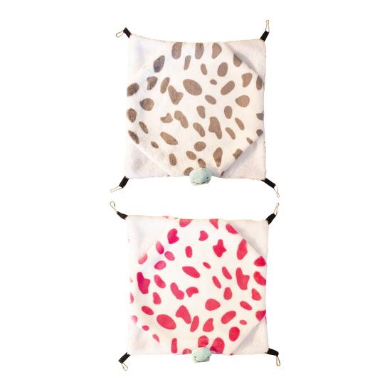 Yousheng Świnka morska Szczur Fretka Hamak Wiszący Łóżko Hamak Klatka Zabawka Pluszowa Ciepły Przytulny Grzęda dla Królików Karłowatych Świnek Morskich Fretek Chomik