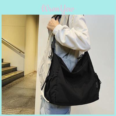 Mens Nylon Casual Shoulder Bag With Breathable Material For Daily Use