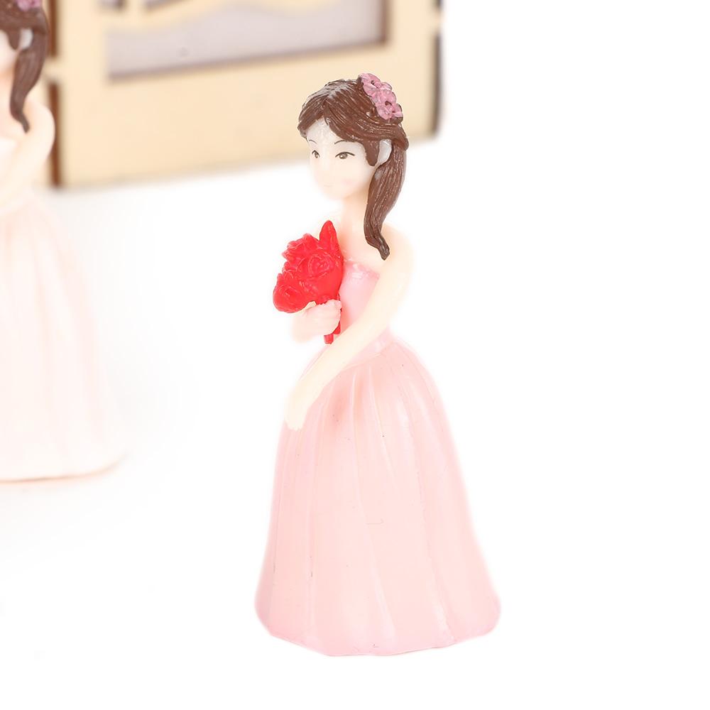 Fairy Garden Home Decoration Couple Figurines Wedding Doll Ornaments Marriage Lover Miniatures