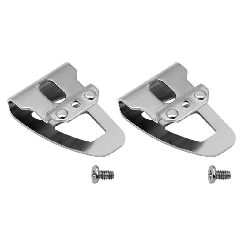 2 Pack Replacement Belt Clip Hook, Stainless Steel Belt Clip Drill Clip Hook Tool Hammer Drill Parts