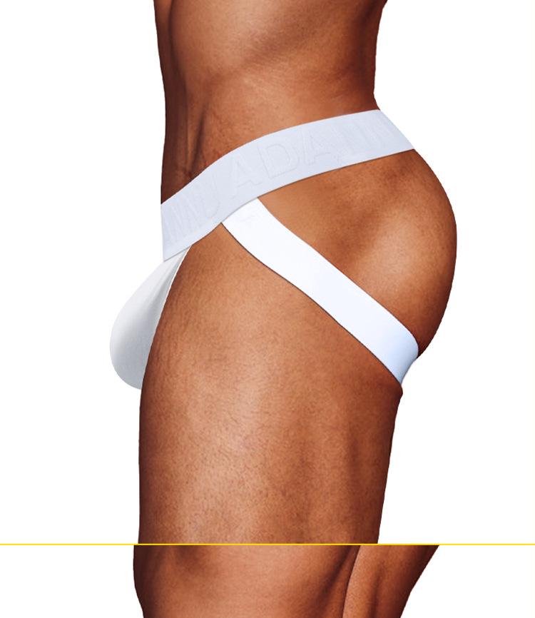 Men's Backless Butt-Lifting Stretchy Modal Low-Rise Thong Lingerie