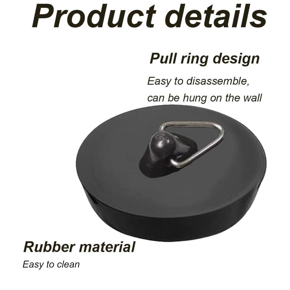Universal Rubber Anti-Odor Sink and Bathtub Stopper