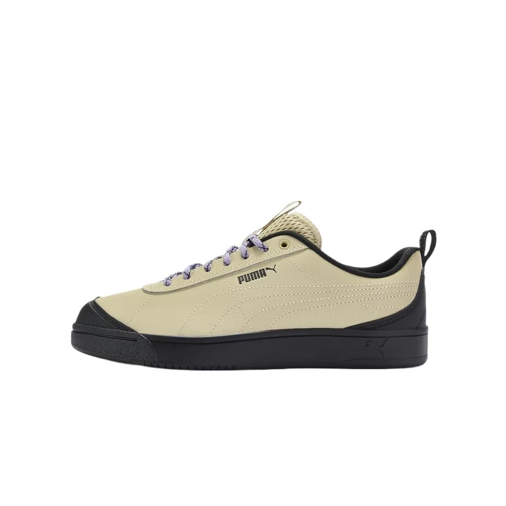 PUMA Grounded Artificial Leather Slip Resistant Low top Skateboard Shoes Unisex 408705-02