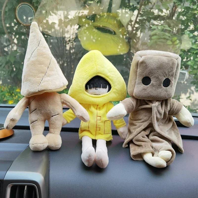 Anime Little Nightmares Plush Toy Cartoon Six Nomes Box Plushie Figure Adventure Game Stuffed Dolls Fan Collection Xmas Gifts