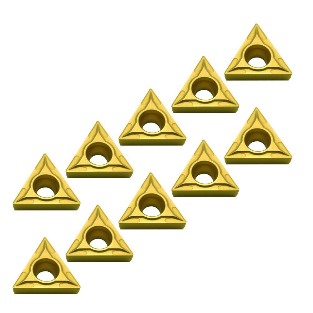 10 STÜCKE TCMT32.51 TCMT 16T304 US735 Cutter Wendeschneidplatte CNC Hartmetall-drehwendeplatte