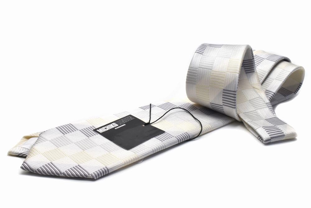 [Michiko London] Made in Japan 100% Silk Pocket Square Formal 2-Piece Set [cpn-165]