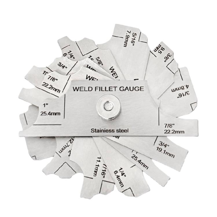 

Steel Welding Calibration Gauges Cams Type Design Double Measurement System Metric Royal Units For Accurate Field Testing