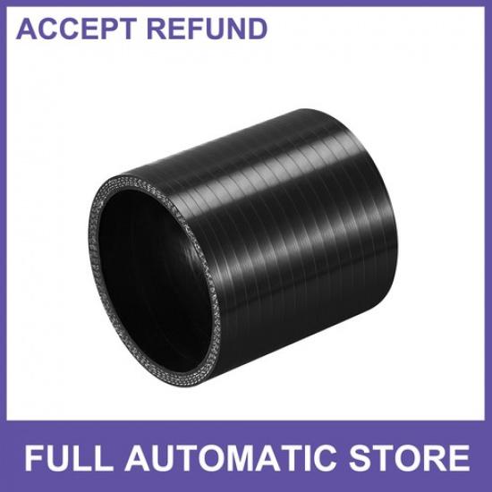 

60mm 236 ID Car Straight Silicone Coupler Turbo Pipe Replacement 76mm Black