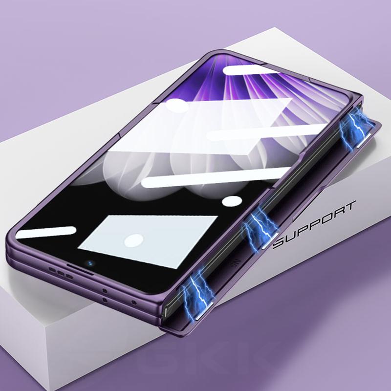 Magnetic Hinge 360 All-included Case for Oppo Find N5 Outer Screen Glass Magnetic Charge Ring Holder Cover for Oppo Find N5 Case