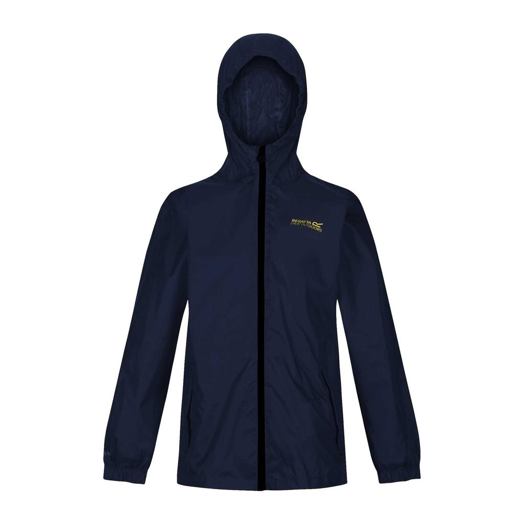Regatta Great Outdoors Childrens/Kids Pack It Jacket III Waterproof Packaway Black
