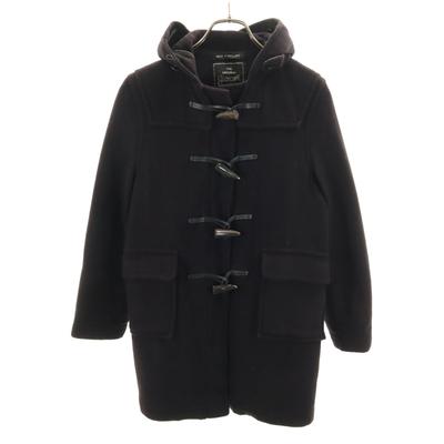 Gloverall British Wool Blend Duffel Coat 140 Black Kid's Used