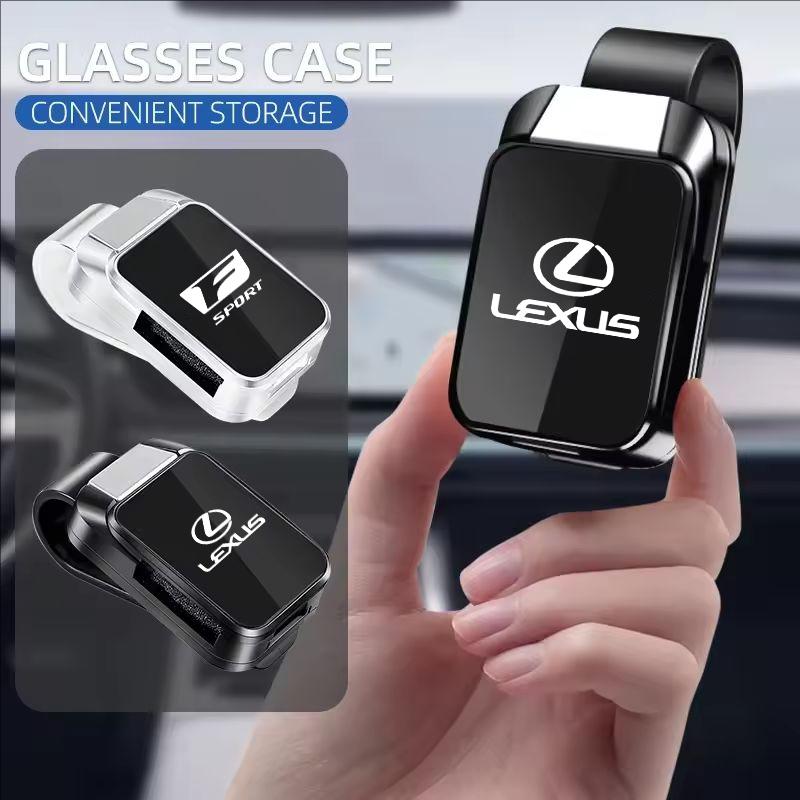 Car Sun Visor Glasses Clip Sunglasses Storage Bracket For Lexus IS250 IS200 CT200h GS300 LS430 RX450h LX570 IS300 ES300h