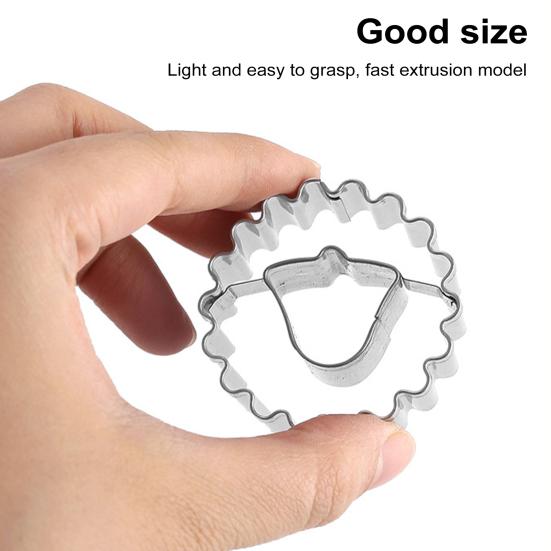9Pcs Christmas Stainless Cookie Cutters