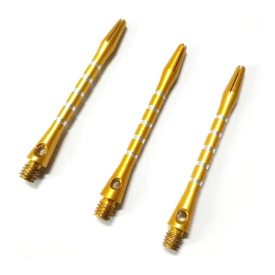 12 Stück Aluminiumlegierung Wurfpfeile 2BA Schäfte Vorbauten Standardgewinde Zubehör