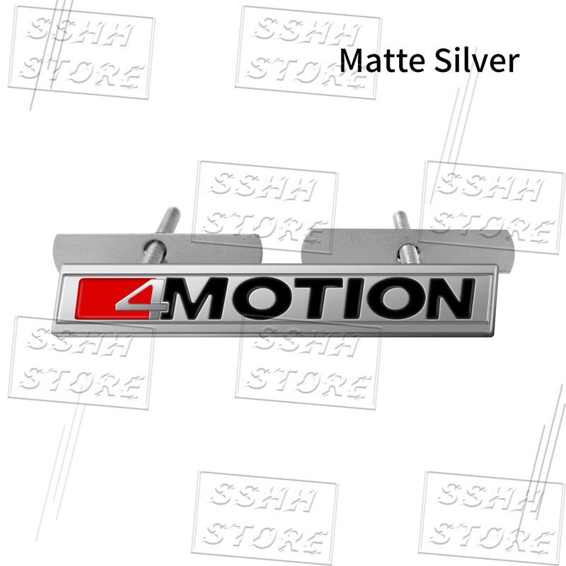 AABIN1 3D Metal 4Motion Car Front Grill Trunk Emblem Badge Sticker For Volkswagen VW Golf 5 MK4 MK6 MK7 Fiesta Focus 2 3 Decor