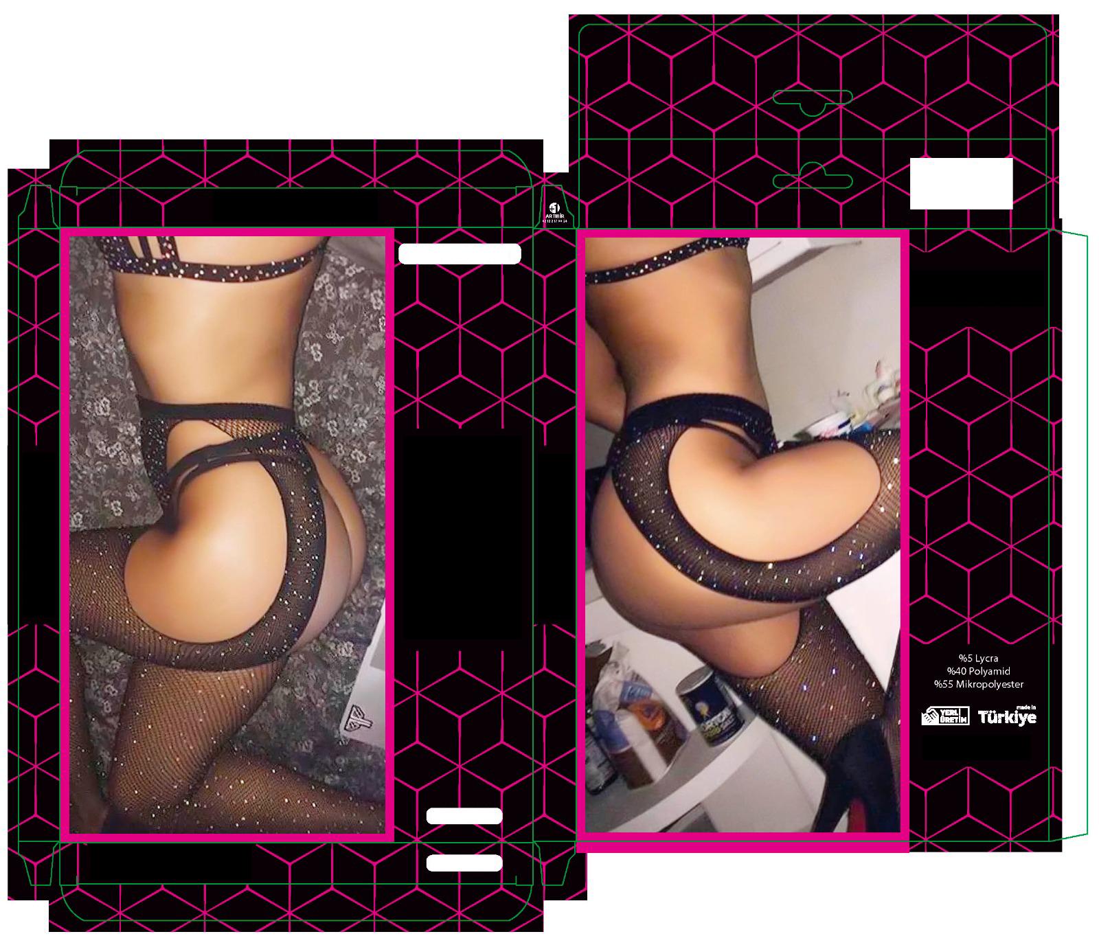 

Женские боди-чулки Цвет черный