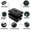 Waterproof Electrical Box Outside Cable Connection Socket Enclosure Outdoor Extension Cord Connection Box for Garden Holiday