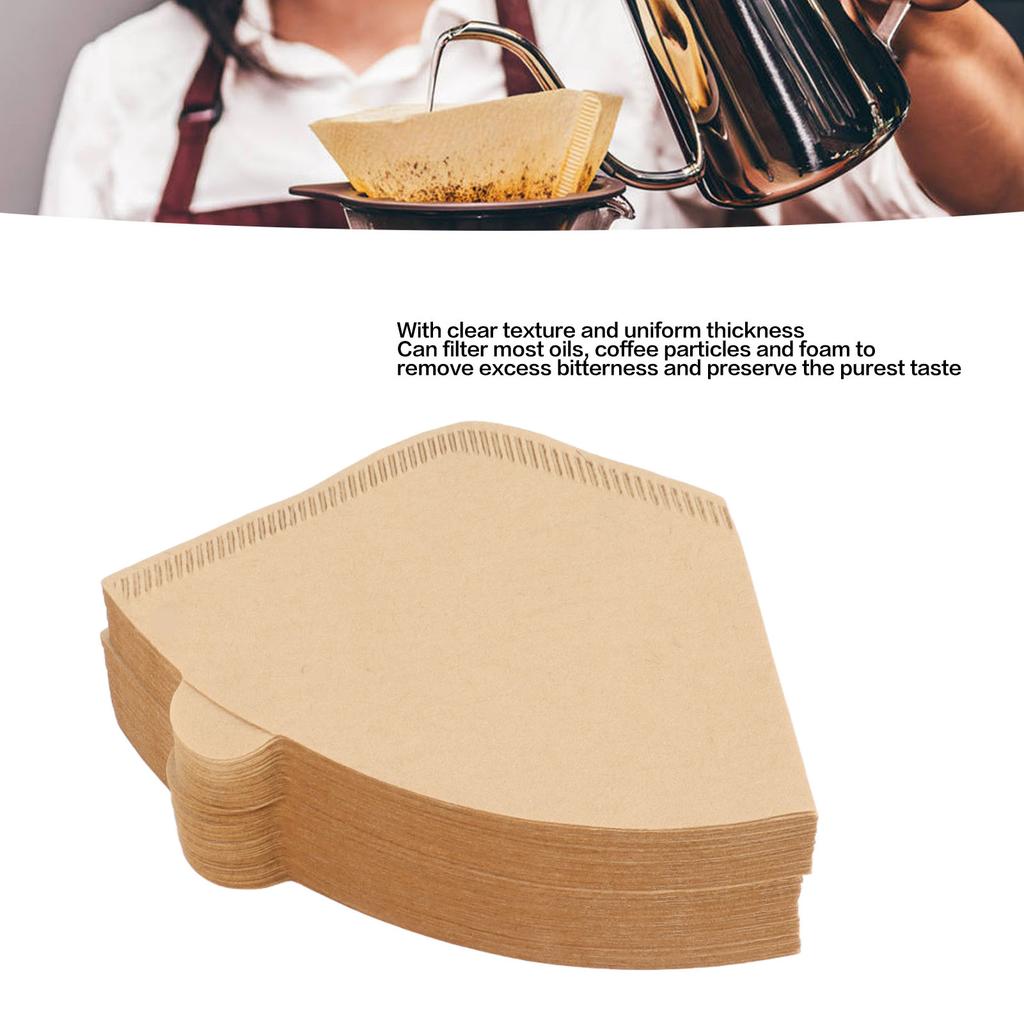 1 to 2 Cups Coffee Filters 100 Count Cone Coffee Filters 1 to 2 Cups Coffee Paper Filters for Pour Over and Drip Coffee Maker