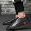 Italian Genuine Leather Mens Shoes Luxury Brand Designer Casual Shoes Classic Lace Up Sneakers for Men Walking Comfy Sport Shoes