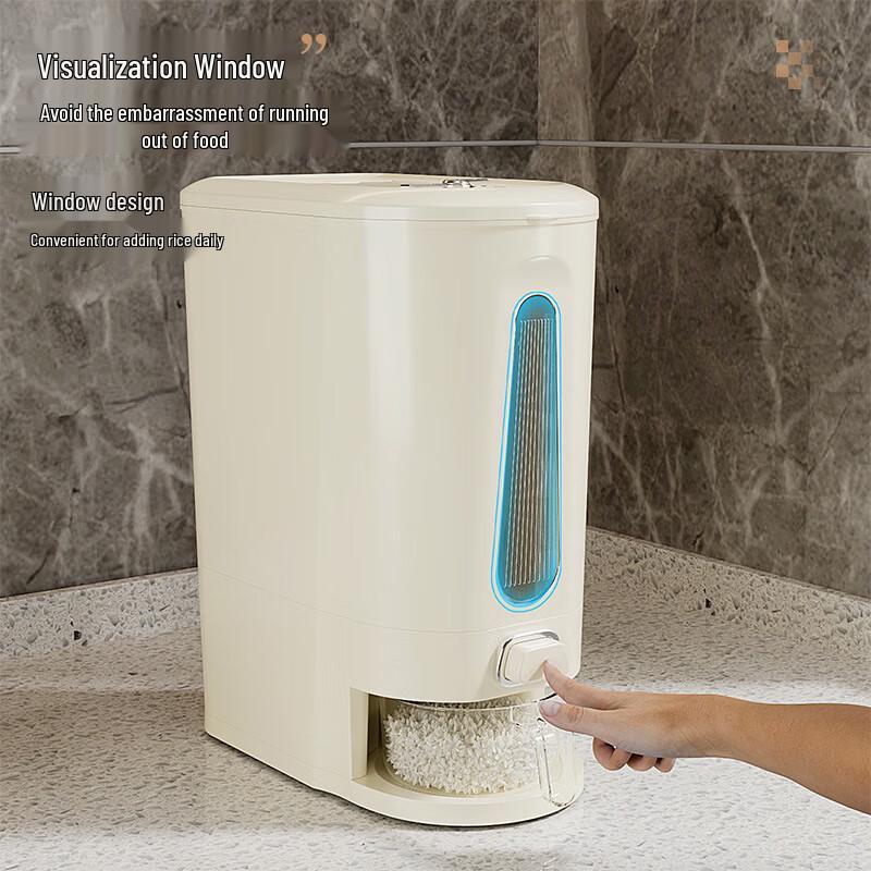 LISM Ausdrückbarer Reisspender mit Messbecher